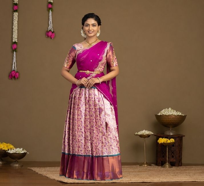 Trending Half saree collection