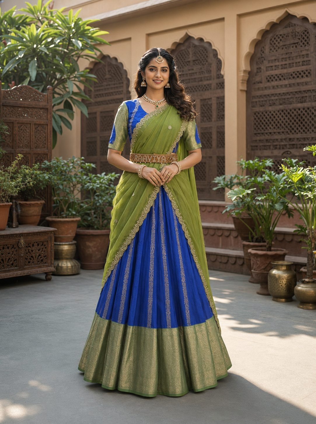 Grand Festival Wear Half Saree Collection with Royal Appeal
