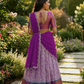 Bridal Style South Indian Half Saree