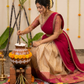 Heritage Gold Half Saree for Festive & Wedding Wear