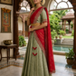 Traditional Embroidered Half Saree for Women