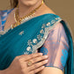 Floral Printed Lehenga and Designer Blouse Detail